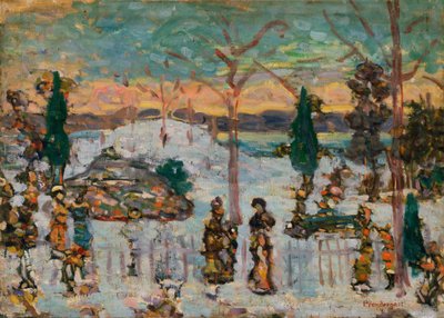 Snow in April by Maurice Brazil Prendergast